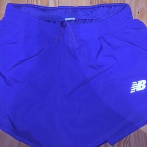 New Balance Violet Running Shorts